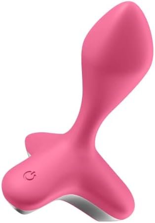Satisfyer Game Changer Anal Vibrator - Vibrating Anal Sex Toy, Butt Plug, Prostate Stimulator Toys, Anal Dildo With Wide Base - Waterproof, Rechargeable (Pink)