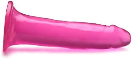 Lynx 7 Inch Ice Dildo - Pink - Image 2