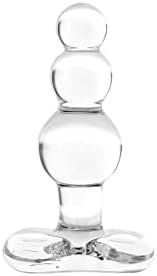 Blown Beaded Anal Plug And Water Based Lube (1Oz)