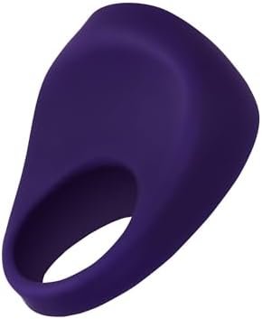 Vedo Roq Vibrating Ring, Rechargeable C-Ring, Waterproof Submersible 10 Vibration Modes (Black)
