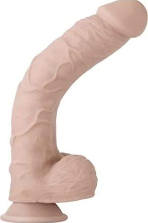 Adam And Eve - Adam'S Poseable True Feel Cock 11.5 Inch Dildo (Beige)