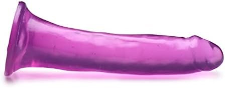 Lynx 8 Inch Ice Dildo - Purple - Image 2