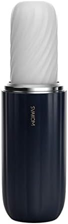 Svakom Alex Neo 2 Interactive Thrusting App-Controlled Rechargeable Masturbator Stroker - Black - More Connected Than Ever! - Image 3