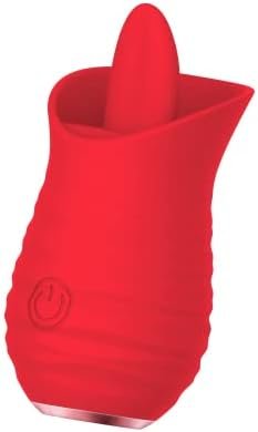 Luv Inc Tongue Flickering Vibrator (Pink)
