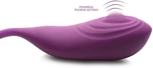 Inmi Slim Pulse 7X Pulsating Silicone Clit Stimulator And Vibrating Egg - Image 2