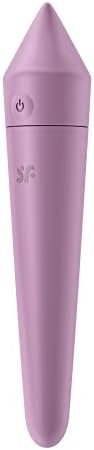 Satisfyer Ultra Power Bullet 8 Mini Bullet Vibrator With App Control - Clitoral Stimulator, Personal Massager - Portable, Compatible With Satisfyer App, Waterproof, Rechargeable, 14Cm (Turquoise)