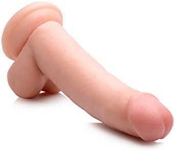 Lynx 8 Inch Dildo With Balls - Light - Image 3