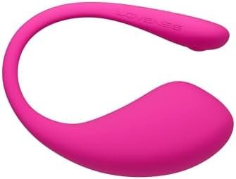 Lovense Lush 3 Vibrator, Mini Wearable Bullet Vibrator For Women, Small Egg Shape Remote Control Vibrating Ball Adult Sex Toys With Bluetooth Stimulator Dildo, Pink