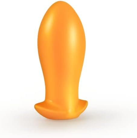 Super Big Silicone Butt Plug: Ultra Large Anal Plug Prostate Massager Dilators For Anus, Mango Shape Butt Toy Plug Anal Sex Toy Kit, G-Spot Dildo For Advanced Players