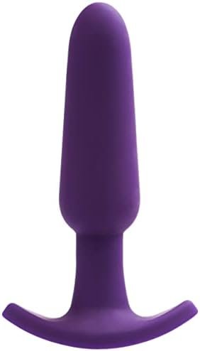 Vedo Bump Anal Vibrator, Rechargeable Waterproof Prostate Vibe, Adult Sex Toy, Easy Insertion Round Tip (Black)