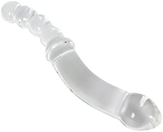 Aptitan 11.6 Inches Large Glass Dildo Crystal Penis Sex Pleasure Wand G-Spot Stimulator Female Masturbator With Anal Bead Plug - Image 3