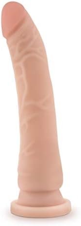 Eden Real Feel Slim 9 Inch Suction Cup Harness Compatible Dual Density Dildo With Flexible Spine - Image 3