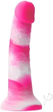 Ns Novelties Colours Pleasures Yum Yum 7 Inches Dildo - Pink - Image 2
