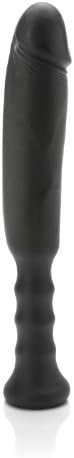 Tantus Sex/Adult Toys Anaconda Dildo- 100% Ultra-Premium Textured Finish Firm Silicone Ergonomic Grip Handle For Men, Women, Couples - Black
