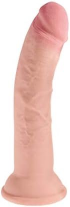 King Cock Plus Triple Density 8" Cock - Flesh