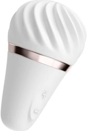 Satisfyer Little Wand Lay-On Vibrator - Powerful Vibrating Clitoral Stimulator, Personal Massager For Stimulation Of Clitoris And Erogenous Zones - Soft Silicone, Waterproof, Rechargeable
