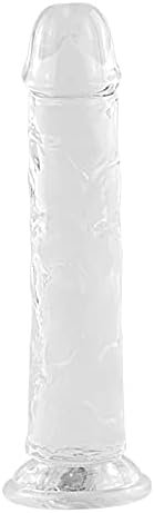 Clear Dildo,7 In Small Dildo With Strong Suction Cup For Hands-Free Play,Soft Material Adult Sex Toys For Women
