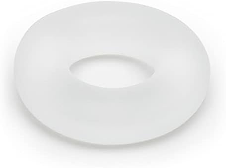 Lovehoney Boost Comfort Cushion Cock Ring - Extra Thick Smooth Penis Ring - Waterproof - Clear