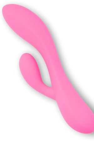 The Perfect Match - Flexible Rabbit Vibrator Sex Toy With 10 Powerful Settings For Women & Couples, Waterproof, Rechargeable, Quiet, By Sweet Vibrations (Lavender)