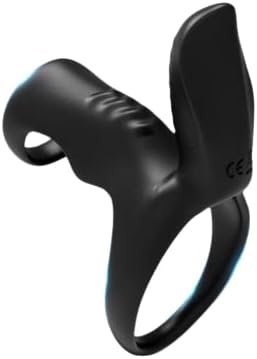 Erun Vibrating Dual Cock Rings Sex Toys Silicone Wireless Remote For Adult Men Control Penis Enhancer Ring Rechargeable Waterproof Clitoral Stimulate Massager For Couples