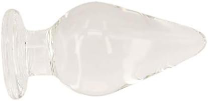 Eastern Delights Rock The Hell Huge Glass Butt Plug, Crystal Anal Plug Plug Pleasure Wand Anal Trainer, 28 Oz - Image 2