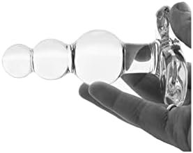 Blown Beaded Anal Plug And Water Based Lube (1Oz) - Image 3