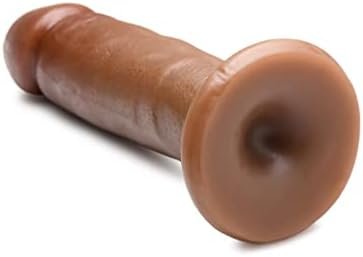 Lynx 6 Inch Dildo - Brown - Image 3