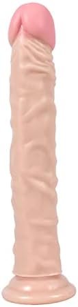 Large Long Slim Dildo Realistic Dildos Flexible Dildo Strong Suction Cup Anal Dildo Adult Sex Toys For Women 9.45"