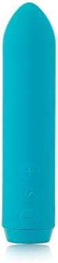 Je Joue Classic Bullet Vibrator With Fingersleeve, Powerful, Whisper Quiet, Usb Rechargeable, Waterproof, 100% Medical Silicone - Teal