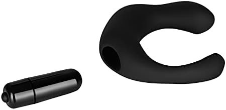Eis Deluxe Pleasure Boomerang Anal Vibrator - Prostate Vibrator, Perineum Massager, Skin-Friendly Silicone - Battery Operated - Image 3