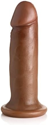 Lynx 6 Inch Dildo - Brown
