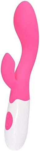 G-Spot Rabbit Waterproof Dildo Vibrator Adult Sex Toys For Women Silicone Clitoris Vagina Stimulator Massager Sex Things For Couples(Pink)