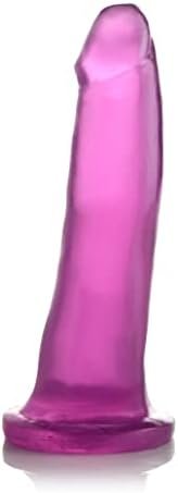 Lynx 6 Inch Ice Dildo - Purple