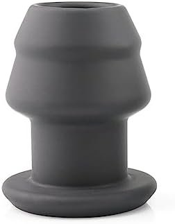 Hollow Silicone Anal Dilator Peep Threaded Anal Plug Masturbation For Couple Pleasure(M) - Image 2