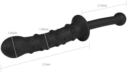 Silicone Prostate Massager Anal Butt Plug With Floating Point And Handle Round Head Anal Training Sex Toys For Men Women - Image 2