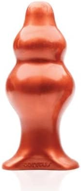 Tantus Sex/Adult Toys Severin Super Soft Butt Plug - 100% Ultra-Premium Silicone Glossy Prostate Massager, Anal Stimulation, Pleasure For Men, Women, Couples - Large, Copper - Image 2
