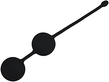 Eis Deluxe Heavy Metal Love Beads - - Kegel Balls With Oscillating Metal Core For Increased Sensuality, Pelvic Floor Training, Skin-Friendly Silicone (5.4 Oz) - Image 3