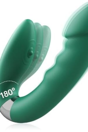 G Spot Dildo Vibrator,180ยฐ Transformation Realistic Vibrating Dildo,Vibrator For Women Men,Double Dildo With 3 Clitoris Flapping And 10 Vibrations Modes,Dildos For Clit Anal Stimulation, Sex Toys