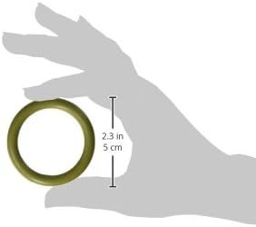 Heart 2 Heart Cock Ring - Nitrile - 1.25" - Military Green - Image 2