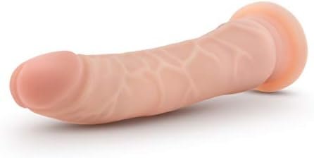 Eden Pleasure Products | 8 Inch Realistic Dildo Skinny | Suction Cup Dildo For Women And Gay Men | Adult Sex Toys, Realistic And Skinny Dildo | Harness Compatible | Beige Dildo - Image 3