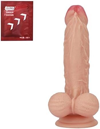 Realistic Dildo Lifelike Adult Dildos With Strong Suction Cup Dildos For Men And Women 7.1In Dildos Adult Toy For Female Pussy Ass And Gay Men Ass Soft Dildo For Beginners And Couples
