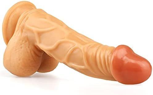 Leqc Realistic Dildo For Beginners Lifelike Huge Dildo 9.25 Inch, With Strong Suction Cup For Hands-Free Play, Realistic Penis For G-Spot Stimulation Dildos Anal Sex Toys For Women And Couple - Image 2