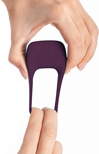 Plusone Vibrating Penis Ring - Male Intimate Wellness Toy With 5 Vibration Modes, Flexible Body-Safe Silicone, Waterproof & Rechargeable - Image 3