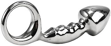 Adult Sex Anal Training Toy Stainless Steel Unisex Butt Training Plug With Ring Handle Anal Training Plug Prostate Masturbation Massage Toy - Image 2