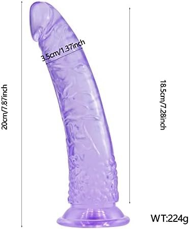 Realistic Suction Cup Dildos Real Dong G Spot Stimulator Female Masturbation Toys Adult Sex Toys For Beginners Women Lesbian(Purple) - Image 2