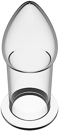 Amazbee Anal Plug Set 5 Pcs Soft Silicone Butt Plugs Hollow Anal Dilator Adult Anal Trainer Anales Sex Toys Bondage Kit For Men Women Couples (White) - Image 3