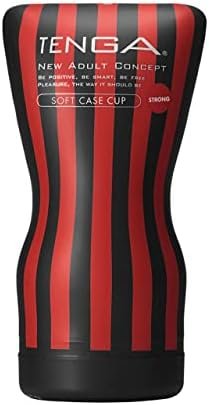 Tenga Toc-202S Gentle Soft Case Squeezable Pre-Lubricated Male Masturbator Vacuum Cup With Powerful Suction White