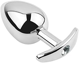 Anal Sex Toys Stainless Steel Stimulator Anal Plug Butt Plug Adult Toys Butt Plug Anal Bead Trainer Anal Sex Toy Couples Prostate Massager L