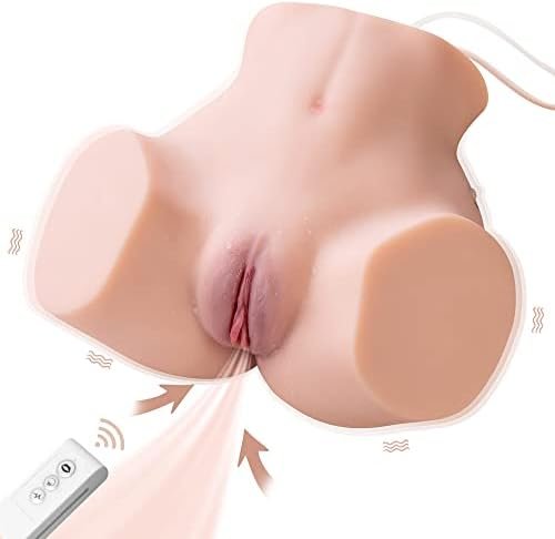 11Lb Sex Doll Male Masturbator Automatic Cleaning Pocket Pussy Ass Realistic Butt With 5 Vibrating & Sucking Vaginal Anal Sex Stroker For Men Masturbation - Image 2