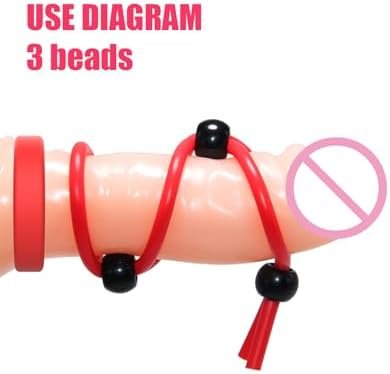 Cock Rings For Men Avvolg Silicone Penis Ring Kit,Adult Sex Toys, Stretchy Male Dick Erection Enhancing Tools, Couples' Games Comfort Sensory Ring Set - Image 3